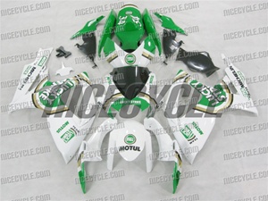 Lucky Strike Green Suzuki GSX-R 600 750 Fairings