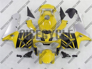 Honda CBR 600RR Yellow/Black/Silver Fairings