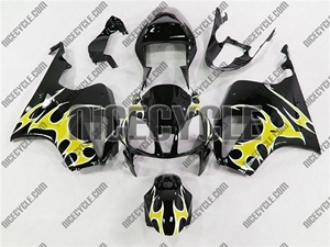 Honda RC51/VTR1000 Yellow Tribal Fairing