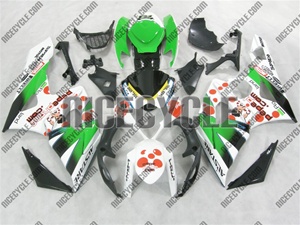 Suzuki GSX-R 1000 Dark Dog Green Fairings