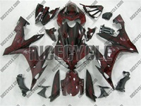 Aftermarket R1 Airbrushed Flames Fairings