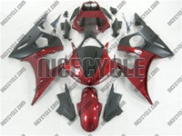 Yamaha YZF-R6 Candy Red Fairings