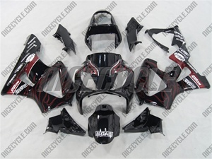 Honda CBR 929RR Race Red Flames Fairings