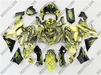 Airbrushed Kawasaki ZX10R Fairings