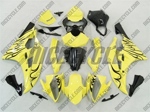 Yamaha YZF-R6 Yellow Fairings