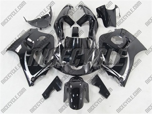 Suzuki Gloss Black SRAD GSX-R 600 750 Fairings