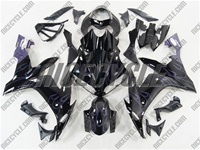 Yamaha YZF-R1 Purple Flames/Black Fairings