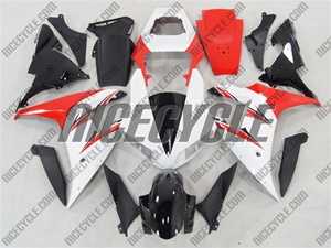 Yamaha YZF-R1 White/Red Fairings