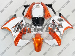 Honda CBR 600 F2 White/Burnt Orange Fairings