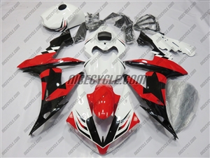 Yamaha YZF-R1 Red/Black Star Fairings