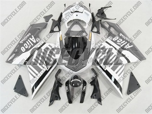 Ducati 1198 1098 848 Evo Alice Style Silver Fairings