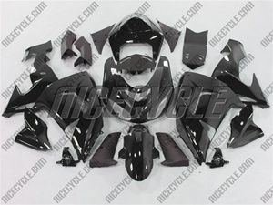 Kawasaki ZX10R Gloss Black Fairings