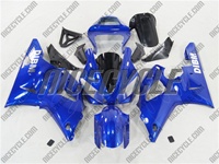 Yamaha YZF-R1 Ghost Flame Blue Fairings
