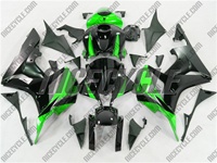 Honda CBR 600RR OEM Style Green/Black Fairings