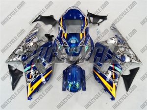 Custom Airbrushed Suzuki GSX-R 600 750 Fairings