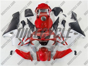 Honda CBR 600RR Deep Red/Silver Fairings