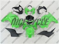 Ninja 250R Electric Green Fairings