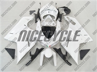 White Ducati 1198 1098 848 Evo Fairings