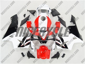 Honda CBR 600RR Bright Red/White Fairings