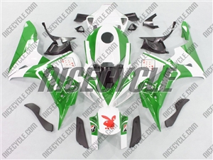 Honda CBR 1000RR Playboy Green Fairings