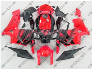 Honda CBR 600RR Neon Red Fairings