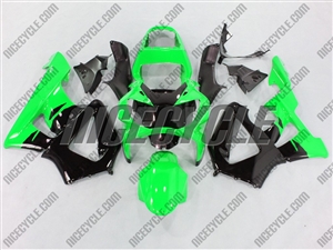 Honda CBR 929RR Green/Black Fairings