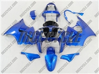 Kawasaki ZX6R Plasma Blue Fairings