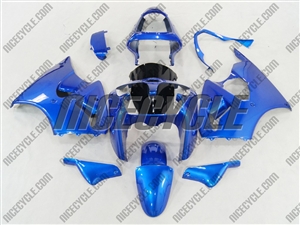 Kawasaki ZX6R Plasma Blue Fairings