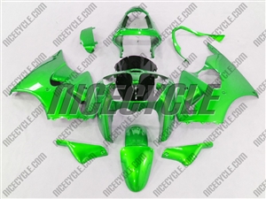 Kawasaki ZX6R Monster Green Fairings