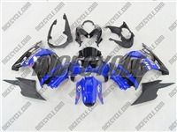 Blue Monster-ous Ninja 250R Fairings