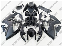 Satin/Gloss Black Suzuki GSX-R 600 750 Fairings