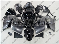 Charcoal Silver Suzuki GSX-R 1300 Hayabusa Fairings