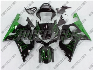 Suzuki GSX-R 1000 Green Fire Fairings