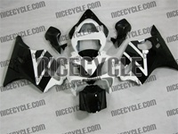 Black/White OEM Style Honda CBR 600 F4i Fairings