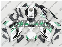 Honda CBR 1000RR White/Green Castrol Fairings