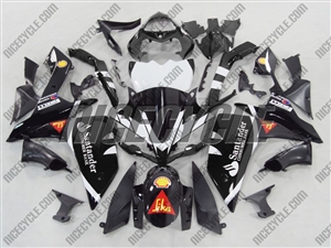 Yamaha YZF-R1 Black Santander Fairings