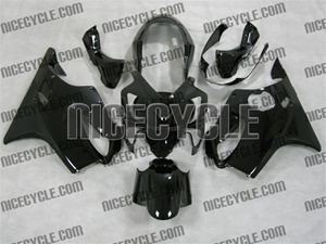 Black Honda CBR 600 F4i Fairings