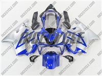 Honda CBR 600 F4i Metallic Blue/Silver Fairings