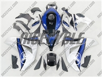 Honda CBR 1000RR Two Brothers Silver/Blue Fairings