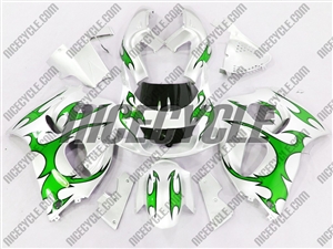 Suzuki Green Tribal SRAD GSX-R 600 750 Fairings