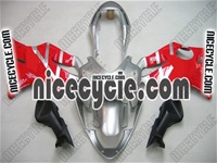 Honda CBR 600 F4i Silver/Red Fairings