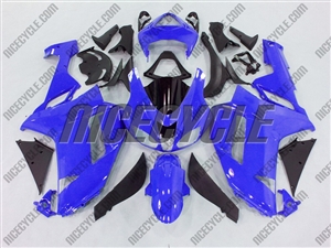 Kawasaki ZX6R Bright Blue Fairings