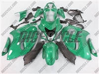 Mint Green Suzuki GSX-R 1300 Hayabusa Fairings