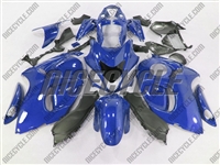 Deep Blue Suzuki GSX-R 1300 Hayabusa Fairings