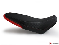 Honda GROM Black Red Seat Cover