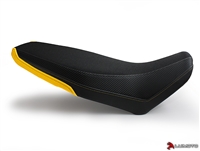 Honda GROM Black Yellow Seat Cover