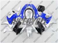 Honda CBR 600 F2 Blue/Silver Fairings