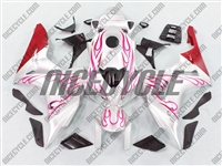 Honda CBR 1000RR Red Flame/White Fairings