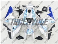 Honda CBR 1000RR Blue Flame/White Fairings