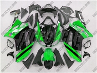 Kawasaki ZX6R Metallic Green Monster-ous Fairings